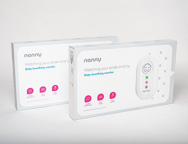 2 confezioni per gemelli baby monitor Nanny BM02