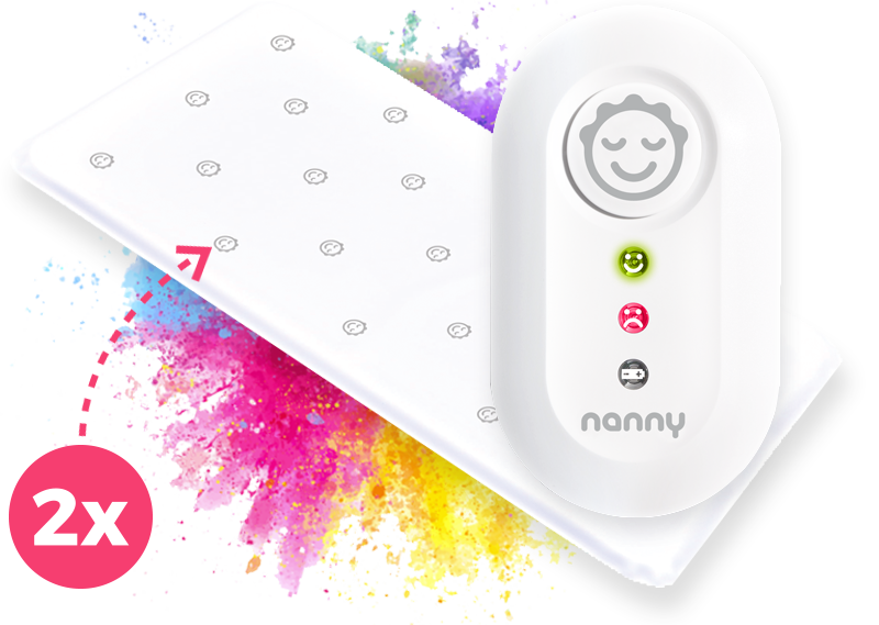 tavoletta sensori con unità di controllo baby monitor Nanny