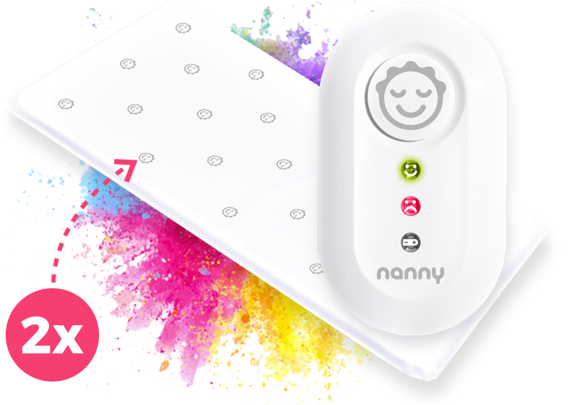 tavoletta-sensori-con-unità-di-controllo-baby-monitor-Nanny tavoletta sensori con unità di controllo baby monitor Nanny